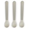 Pack 3 Colheres Para Bebê Fáceis de Agarrar Bege
