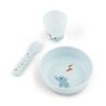 Conjunto de Primeira Refeição Foodie Playground Azul
