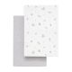 Bajera Minicuna Pack 2 ud. 50X82X10 Cm Ardi Cinza