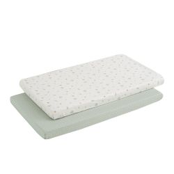 Bajera Minicuna Pack 2 un. 50X82X10 Cm Ardi Verde