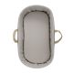 Bajera Moises/Carro Pack 2 Ud. 35X80X7 Cm Abeto Bege