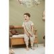 Pijama Sem Mangas Canale Tog 0.5 80 Merib Mini Spot Sand Melange