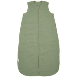 Saco de Dormir Sem Mangas Forrado Musselina Lavada Tog 2 90 Cm Me-Uni Olive Green