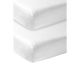 Lençol Ajustável para Berço 60 Pack 2 60X120 Cm Me-Uni White