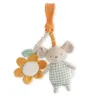 Mousie Chocalho com Prendedor Spring Cottage Green Vichy