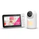 Vídeo Monitor de Bebé 5 Câmera Orientável