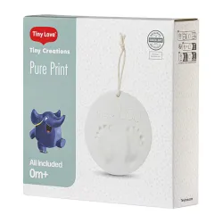 Molde Colgante Tiny Love Pure Print Para Impressão de Pegada de Bebê