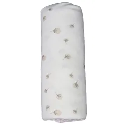 Muselina Bambu Algodão/crudo