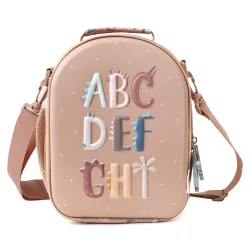 Bolsa Merenda Térmica 3d Letras Engraçadas