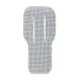 Colchoneta Silla Universal Reversible Oval Vicky Azul 43X88X1 Cm