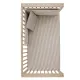 Juego 2 Piezas Funda Nordica Cuna 60 Derby Beige 100X140X3 Cm