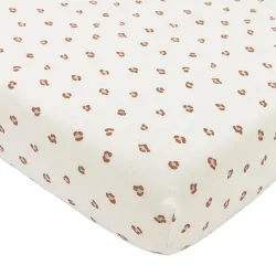 Sabana Bajera Ajustable Cuna 60 60X120 Cm Me-Mini Panther Soft Pink