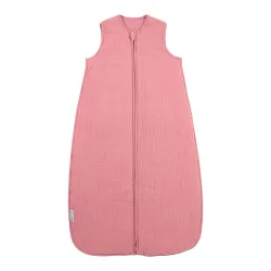 Saco Dormir Sin Mangas For.Muselina Lavada Tog 2 60 Cm Me-Uni Rose