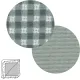 Manta Reversible 65X65X1 Cm Vicky Verde