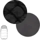 Saco Silla Daca Universal Barbour Negro 51X105X5 Cm