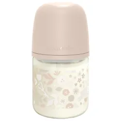Biberão Vidro 120ml Wonderland Rosa