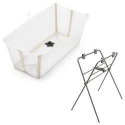 Bañera Plegável Bebé Flexi Bath + Patas de Suporte