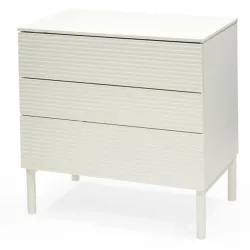 Cómoda Stokke Sleepi Dresser Branca (Cajones + Patas)