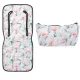 Pack Organizador e Colchoneta Bimbidreams Flamingo
