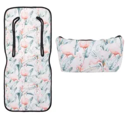 Pack Organizador e Colchoneta Bimbidreams Flamingo
