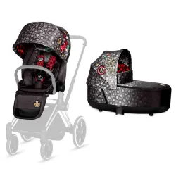 Pack de Assento e Capazo para Cybex Priam Rebellious 2019
