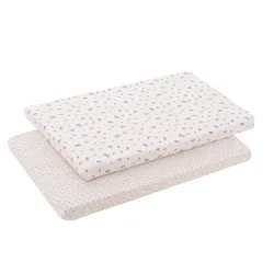 Bajera Minicuna Pack 2 Ud 50X90X12Cm Senda Beige