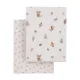 Bajera Minicuna Pack 2 Ud 50X90X12Cm Senda Beige