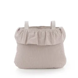 Bolso Maternal Boho Candela Wine 3.5X41X38.5Cm