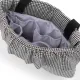 Bolso Maternal Boho Polo Black 3.5X41X38.5Cm