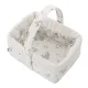 Cesta Canastilla 22.5X29X29Cm Globe Crudo