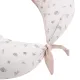 Cojin De Lactancia Luna 80X185X16Cm Calma Rosa