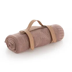 Manta Punto Bamboo 80X100X1Cm Stelle Rosa Claro