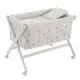 Minicuna Tesoura Madeira Globe Cru/Bco 55X87X74Cm