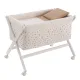 Minicuna Tijera Madeira Senda Bege/Bco 55X87X74Cm