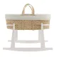 Moises Palma Acolchado + Pata Madeira Branca Tender Mint 39X80X61Cm