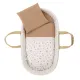 Moises Palma Acolchado + Pata Madeira Natural Senda Bege/Natural 39X80X61Cm