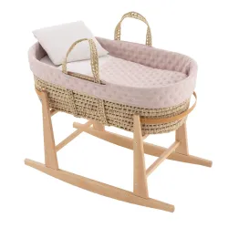 Moises Palma Acolchado + Pata Madeira Natural Tender Blush 39X80X61Cm