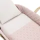 Moises Palma Acolchado + Pata Madeira Natural Tender Blush 39X80X61Cm
