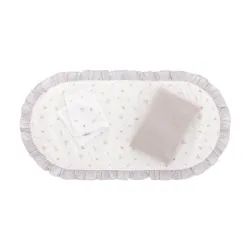 Pack Colcha Capazo Ardi Cinza 35X75X1Cm