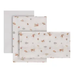 Sabana Cuna 3 Peças (Cuna 60) 60X120X1Cm Senda Bege