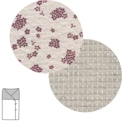 Saco Capazo X Sem Capucha Naturale Rosa 33X70X5Cm