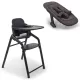 Pack Bugaboo Giraffe Madeira Preta + Hamaca + Baby Set + Bandeja
