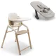 Pack Bugaboo Giraffe Madeira Neutra/Branca + Hamaca + Baby Set + Bandeja