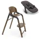 Pack Bugaboo Giraffe Madeira Quente/Cinza + Hamaca