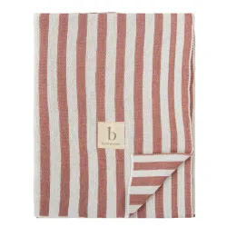 Toquilla Tricot 75x90 254 Bambu Stripes Bas 04 Ros