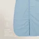 Saco Dormir Redondo S/M Lino T.0.5 70 Cm Me-Studio Jeans Blue