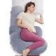 Almofada de Amamentação Forma F Pp006 35X25X13 Cm Cinza