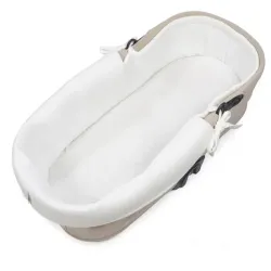 Cobre Cuco Dual + Lençol Ajustável Cuco Little Bloom Branco
