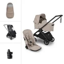 Pack Bugaboo Dragonfly Plus Imprescindíveis Carrinho Inverno