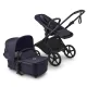 Carrinho Bugaboo Cub Completo Preto Indigo Profundo